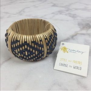 Noonday Collection Bamboo Mesh Bangle